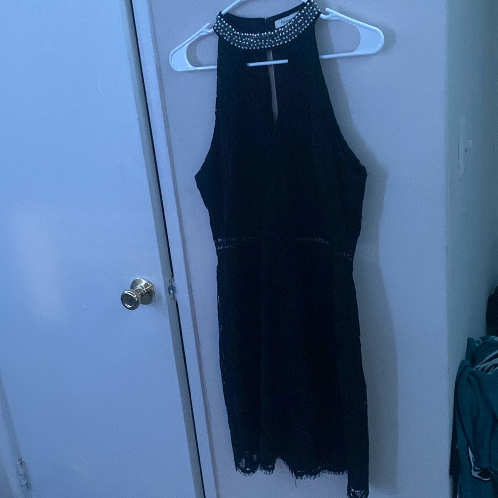 Francesca’s Black Lace Dress Size L